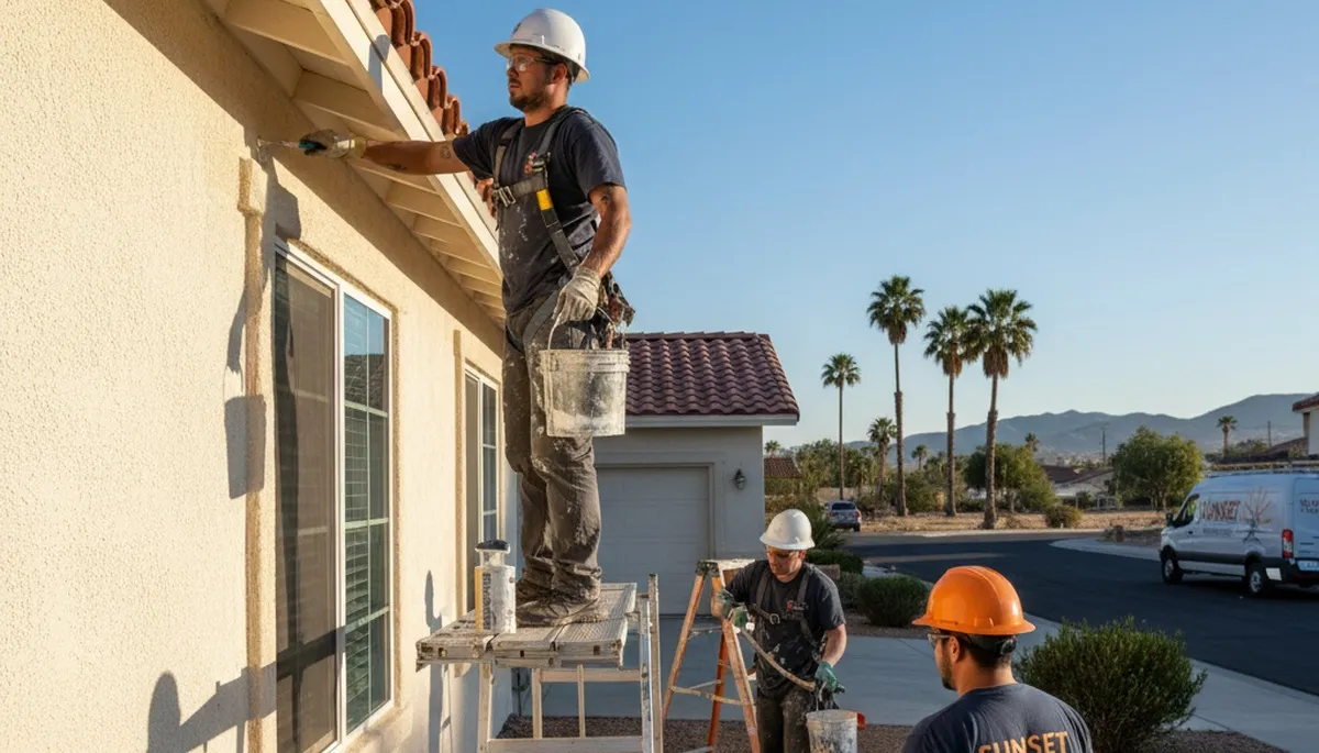 Painting contractor in Palm Springs, CA providing professional residential and commercial painting services