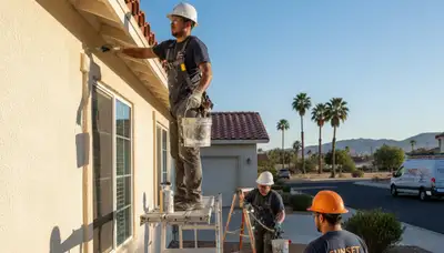 Painting contractor in Palm Springs, CA providing professional residential and commercial painting services