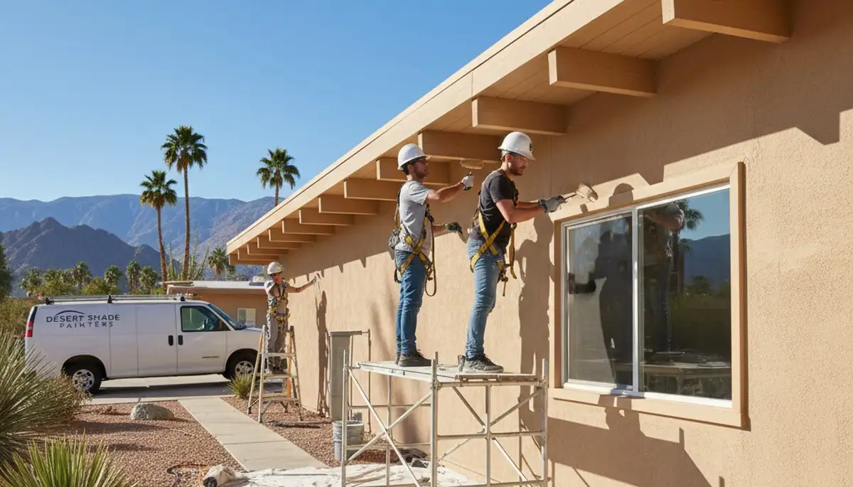 Painting contractor in Palm Springs, CA providing professional residential and commercial painting services