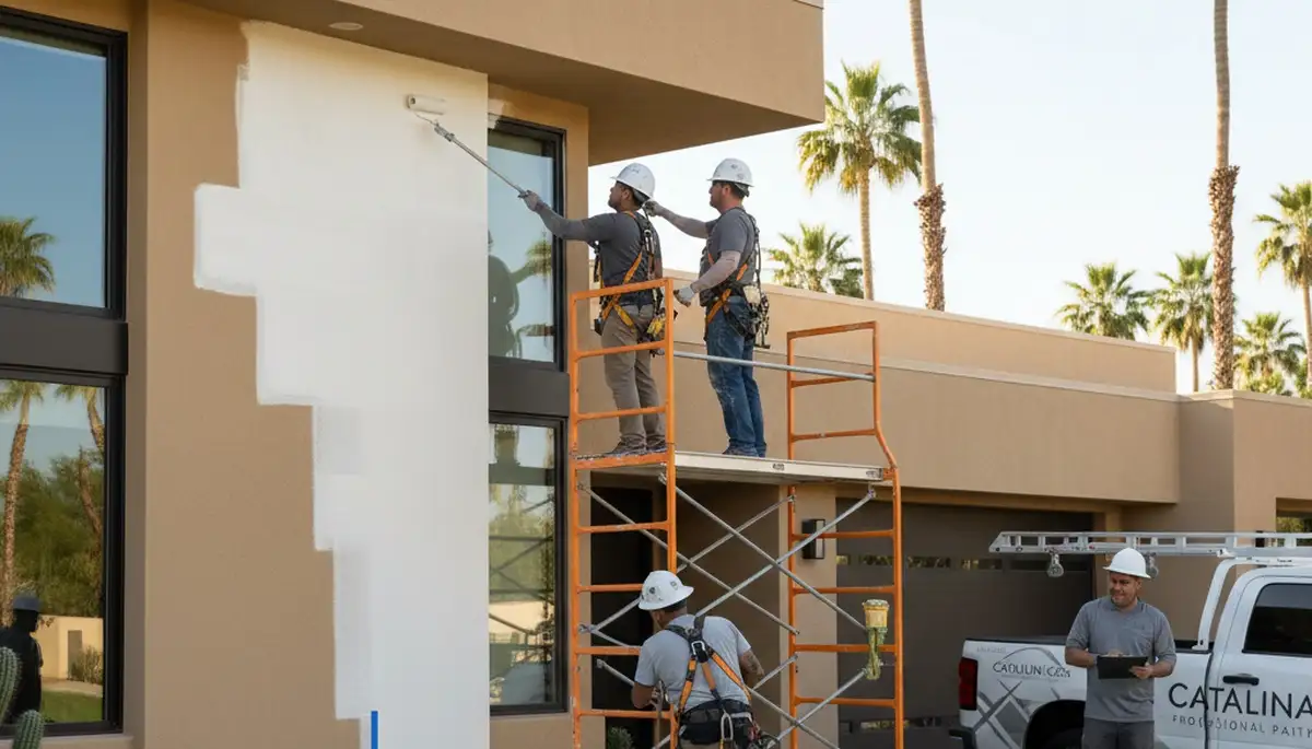 Palm Springs, CA painting contractor serving residential and commercial interior and exterior projects