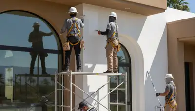 Painter’s Palm Springs CA team providing professional interior and exterior painting services