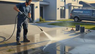 Palm Springs, CA concrete pressure cleaning for driveways, patios, and walkways