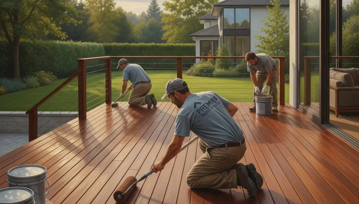 Palm Springs deck painting service for sun-resistant outdoor coatings in Palm Springs, CA