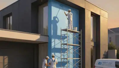 Exterior house painting in Palm Springs, CA for stucco homes and desert sun protection