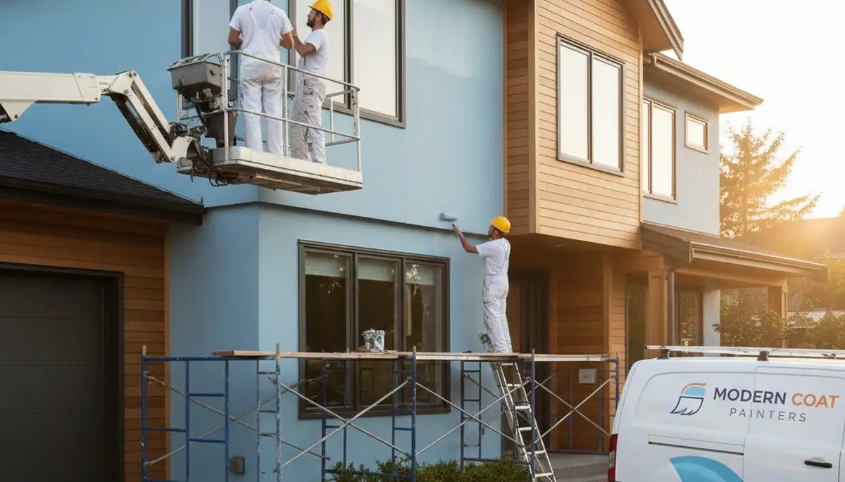 Exterior house painting in Palm Springs, CA for stucco homes and desert heat protection