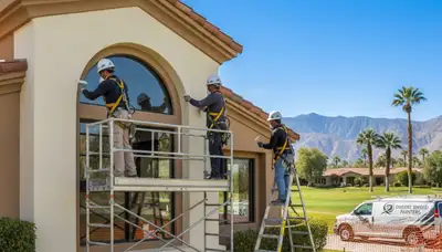 Palm Springs, CA painting contractor showcasing professional residential and commercial painting services