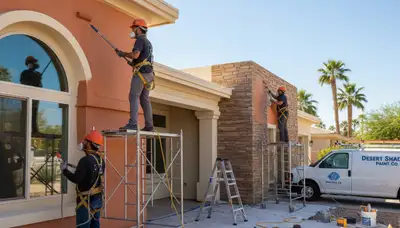 Palm Springs, CA painting contractor delivering professional interior and exterior painting services