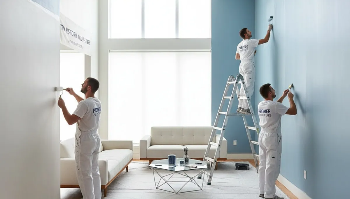 Palm Springs, CA interior house painting by professional painters with durable desert-ready coatings
