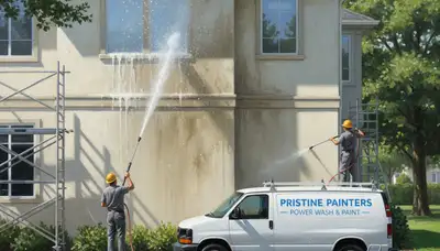 Pressure cleaning service in Palm Springs, CA for stucco, stone, and concrete surfaces