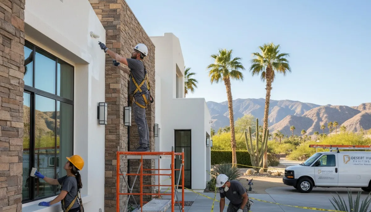 Painting contractor in Palm Springs, CA serving residential and commercial painting projects