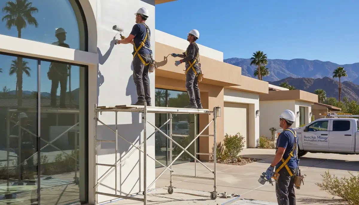 Palm Springs, CA painting contractor serving residential and commercial interior and exterior projects